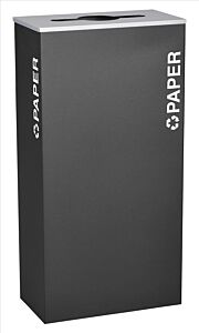 Ex-Cell Rc-Kd17-P Blx Rectangular Paper, Steel, 17 Gal. Black Texture
