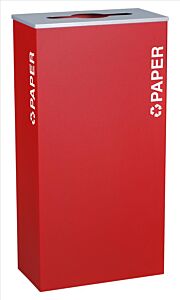 Ex-Cell Rc-Kd17-P Rbx Rectangular Paper, Steel, 17 Gal. Ruby Texture