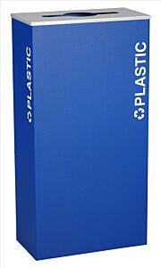 Ex-Cell Rc-Kd17-Pl Ryx Rectangular Plastic, Steel, 17 Gal. Royal Texture