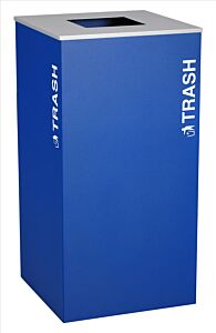 Ex-Cell Rc-Kd36-T Ryx Square Trash, Steel, 36 Gal. Royal Texture