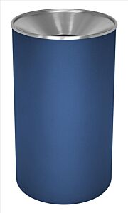 Ex-Cell Wr-33F Ingx Recp., Steel, 33 Gal. Indigo Texture