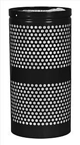 Ex-Cell Wr-34R Black Recp., Steel, 34 Gal. Black Gloss