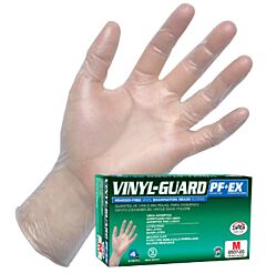 Sas Safety 6508-20 Vinyl-Guard Powder-Free Exam Grade Vinyl Gloves, Size Large