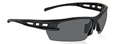 Sas Safety 5511-02 Spectro Safety Glasses, Black Frame, Gray Lens, Polybag