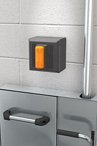 Guardian Ap280-240 1" Alarm Assembly With Recessed Amber Strobe Light And Horn For Surface Mtg