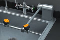 Guardian G1899 Deck Mounted Swing Down Eye Wash