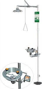 Guardian G1902Pcc Eye Wash/Shower Safety Station