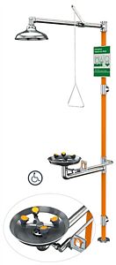 Guardian Gbf1994 Barrier-Free All Stainless Steel Safety Station