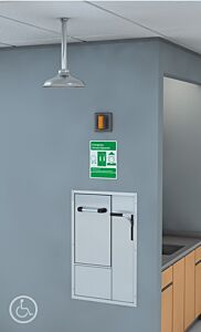 Guardian Gbf2150 Barrier-Free Recessed Safety Station