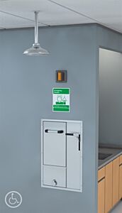 Guardian Gbf2152 Barrier-Free Recessed Safety Station