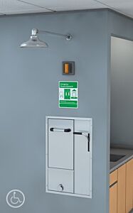 Guardian Gbf2172 Barrier-Free Recessed Safety Station