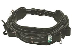 Honeywell - North Safety 8449/D28Bk 28" Black Beauty 5" Full Floating Belt Leather