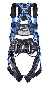 Honeywell - North Safety Acfw-Qcbdp23Xb Aircore Wind Turbine Harness Lumbar 2Xl/3Xl Blue