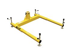 Honeywell Miller Dh-4/ Durahoist Confined Space System Parts And Accessories, Three-Piece Portable Base, 29 In Offset