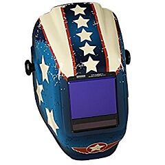 Jackson Safety 46118 Truesight Ii Digital Variable Adf Welding Helmet - Halo X Stars & Scars - With Balder Technology