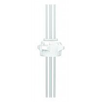 Justrite 12896 Carboy Cap, 83Mm, Open Top With W/Two 1/4" & One 3/8" Od Tubes, 27" Length