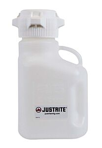 Justrite 12928 Carboy, 2.5L, Polypropylene (Pp), 83Mm Cap