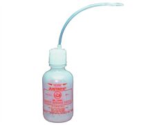 Justrite 14009 Dispensing Bottle With Flexible Tube For Flammable Liquids, 16 Ounce, Polyethylene, White