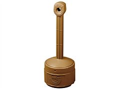 Justrite 26806T Personal Smoker'S Cease-Fire Cigarette Butt Receptacle, Capacity 1 Gal, Bucket Incl, Poly, Terra Cotta