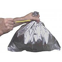 Justrite 26830 Disposable Bucket Liner For Smoker'S Cease-Fire Cigarette Butt Receptacle, 25 Packs Of 10 Each