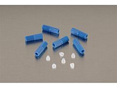 Justrite 28188 1/16" Od Hard-Wall Tubing Compression Fittings W/Ferrules For Hplc Poly Manifold, Pkg/6