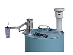 Justrite 28202 Aerosolv Standard System For Recycling Aerosol Cans, Puncturing Unit, Filter, Wire, And Goggles