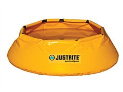 Justrite 28321 Pop-Up Pool, Dims. 46"Dia X 14"H, Capacity 66 Gallons