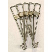 Justrite 28331 Replacement Rigid-Lock 12-Inch Upright Wire Support - New Style, 5 Pack