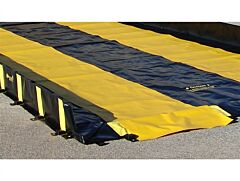Justrite 28358 Track Runner, Dims. 3'W X 56'L, Yellow