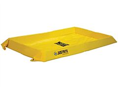 Justrite 28402 Maintenance Spill Berm, Dims. 2'W X 4'L X 4"H, Capacity 20 Gallons