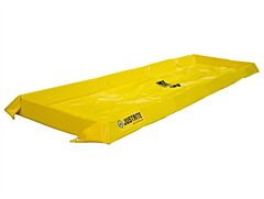 Justrite 28404 Maintenance Spill Berm, Dims. 2'W X 8'L X 4"H, Capacity 40 Gallons