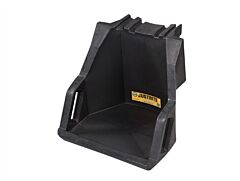 Justrite 28671 Ecopolyblend Drum Management Dispensing Shelf Mounts To Stack Module, 100% Recycled Poly, Black