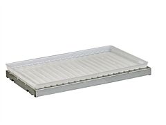 Justrite 29959 Spillslope Steel Shelf With Poly Tray For 12/15-Gal. Compac And 22-Gal. Slimline Safety Cabinets