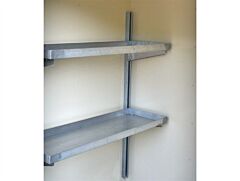 Justrite 915101 Shelving, 2-Tier For 2 And 4 Drum Lockers