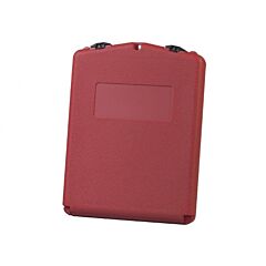 Justrite S23306 Document Storage Box For Sds Sheets, Larger-Sized, Polyethylene, Lockable Front Opening, Single Pack