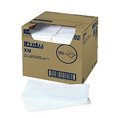 Kimberly Clark 05925 Wypall X70 Fs Towel White /Blue Stripe 1/300