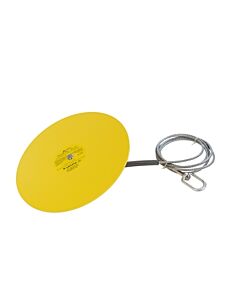 Malta Dynamics A6202 5K Drop Through Anchor - 8.5' W/12" Round Plate