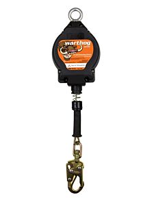 Malta Dynamics C7001 30' Warthog Self-Retracting Lifeline With Carabiner, Steel Snap Hook, Snout And Tag Line