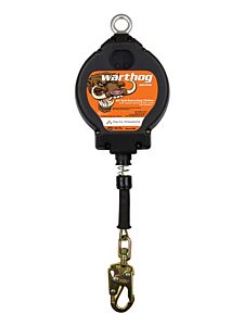 Malta Dynamics C7002 50' Warthog Self-Retracting Lifeline With Carabiner, Steel Snap Hook, Snout And Tag Line