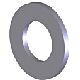 Morse 1225-P Washer, 7/8 Sae Fl 1-3/4 Od