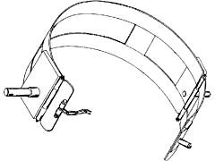 Morse 1460A-P Saddle Cpt, 285A-Hd Long Idler