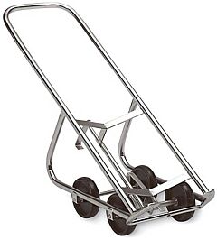 Morse 160-Ss 4-Wheel Drum Truck, Type 304 Stainless Steel, 1000 Lb. Capacity