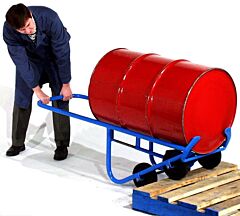 Morse 160M Drum Truck, 4-Wheel, Self Standing, Spark Resistant Parts, 1000 Lb. Capacity