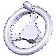 Morse 2869-P Handwheel, 6" Alum, 5/8" Bore