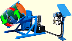 Morse 310-E1 Tilt-To-Load Drum Tumbler, Plastic; Steel; Fiber Drum 5-20Rpm. Exp-Proof 1-Phase 115/230V 60Hz. Osha Requires Enclosure. Controls Sold Separately.