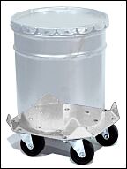 Morse 34-5Ss Pailpro 5-Gallon Pail Dolly, Type 304 Stainless Steel, For Pail Up To 12.5" Diameter, 200 Lb. Capacity