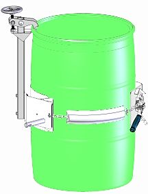 Morse 4560M-P Kit, Top Rim Clamp, Morcinch, Spark Resistant. For Rimmed 55-Gallon Plastic Drum.
