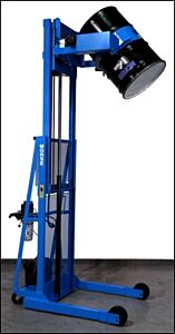 Morse 520-115 Vertical-Lift Drum Pourer, 106", 12V Dc Power Lift & Tilt, 800 Lb. Capacity (Includes Battery & Charger)