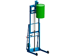 Morse 522 2-Stage Vertical-Lift Morspeed, Hand Pump Drum Lift