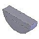 Morse 736-P Key, Woodruff, Size 15, Asa808